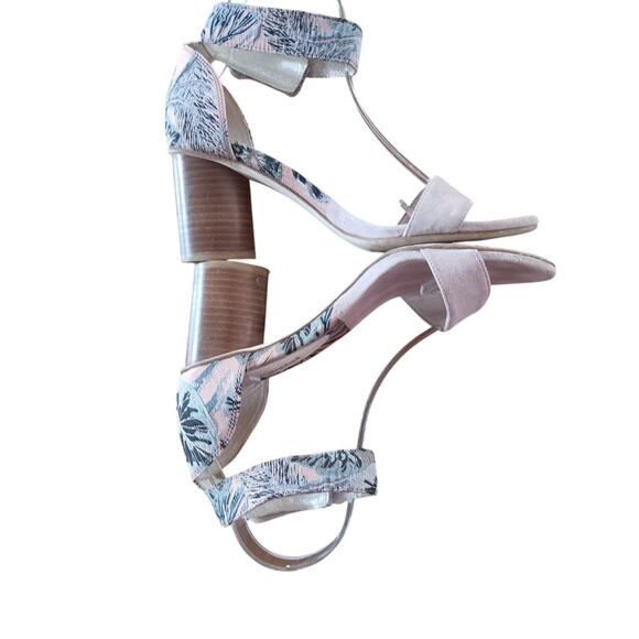 Jeffrey Campbell Purdy Heels floral botanical print size 8 sandals - Picture 6 of 8